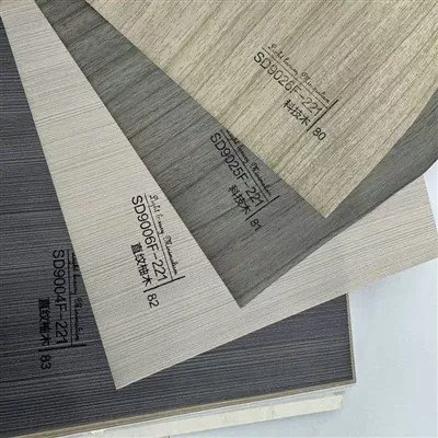 Película de grano de madera de PVC